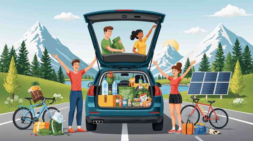 organiser un road trip éco-responsable avec sa voiture